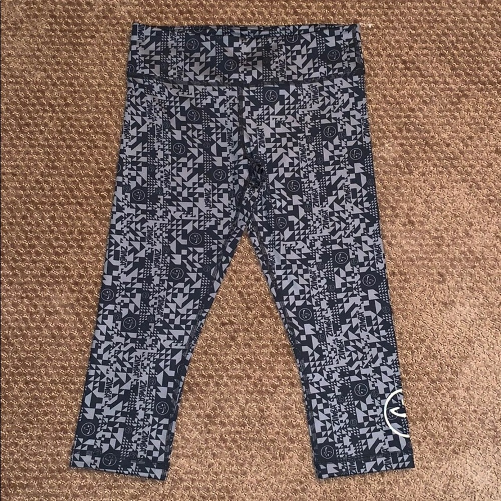 Zumba capri leggings talla S